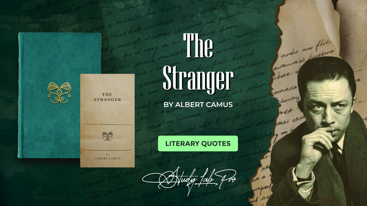 The Stranger by Albert Camus - Literary Quotes Collection